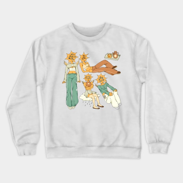 Angel selection Crewneck Sweatshirt by PeachyDoodle